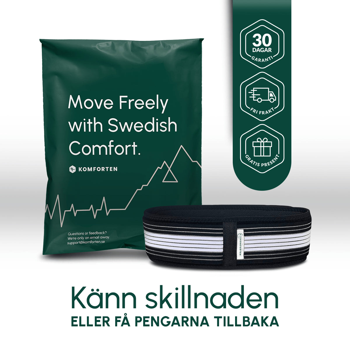 OrthoBelt™ - Vakna varje morgon utan ryggsmärtor