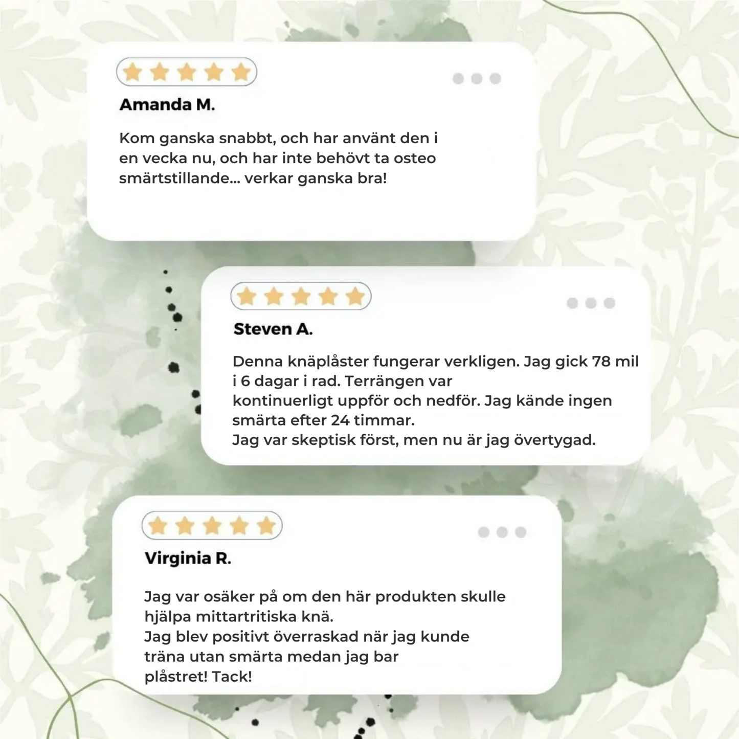 FlexKnee™ | Välj Naturlig, Varaktig Lindring