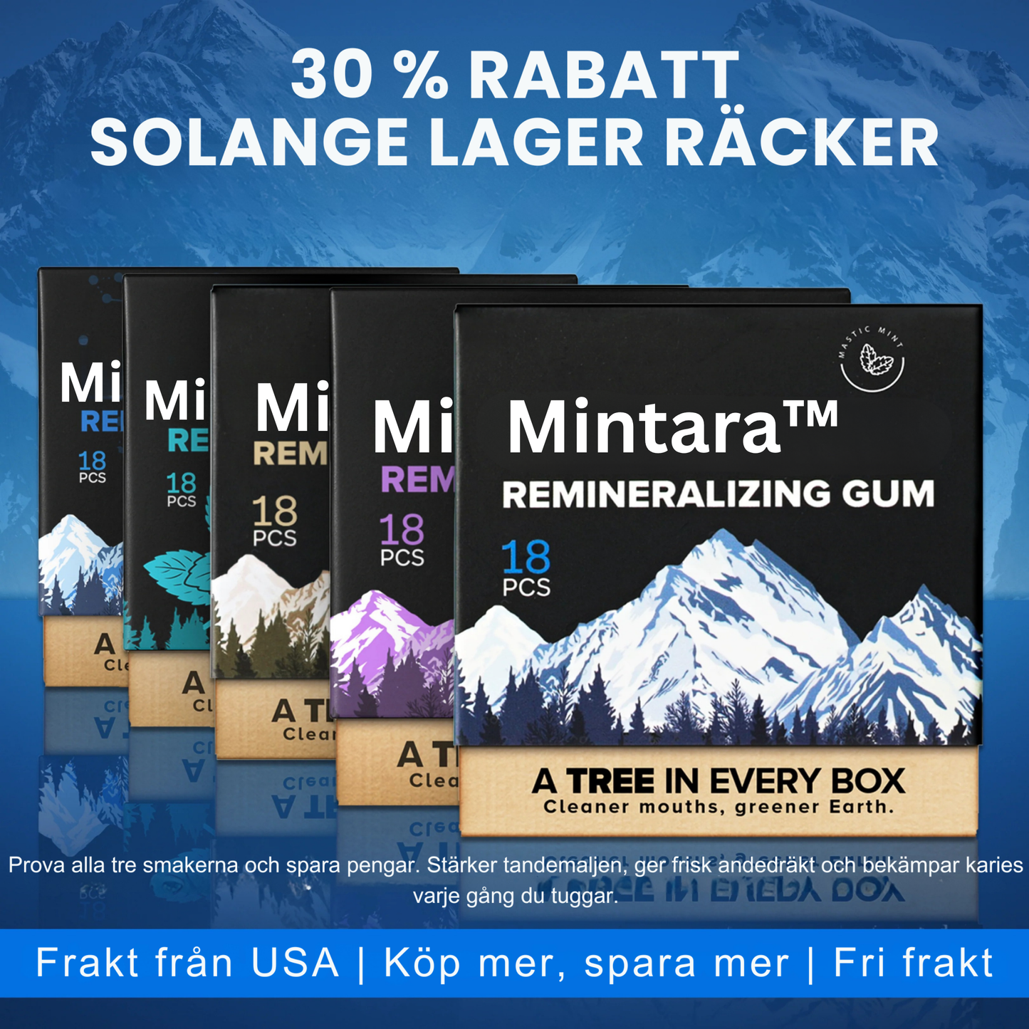Mintara™ | Sluta Borsta, Börja Tugga
