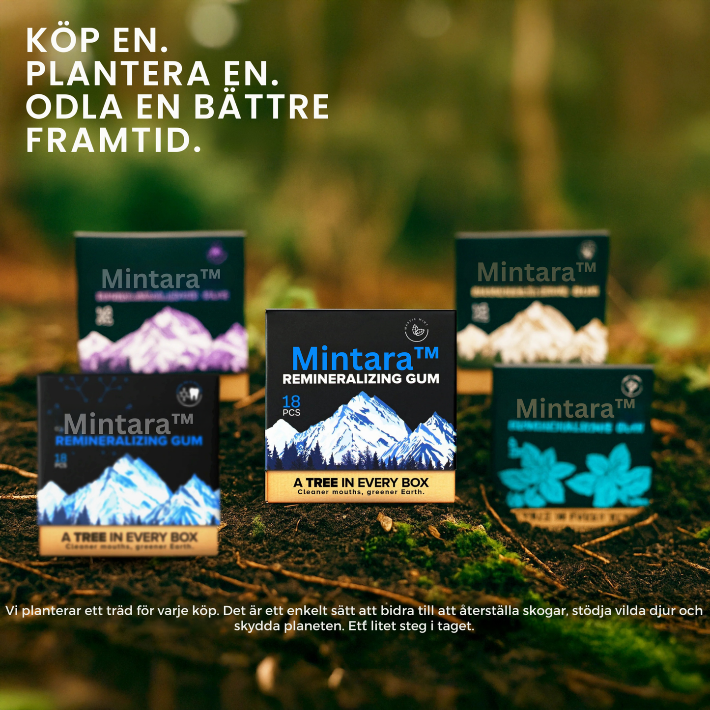 Mintara™ | Sluta Borsta, Börja Tugga