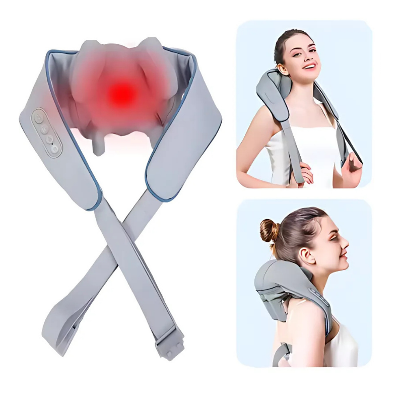 WellNack | Lugnande värmeavslappnande nack- och axelmassager