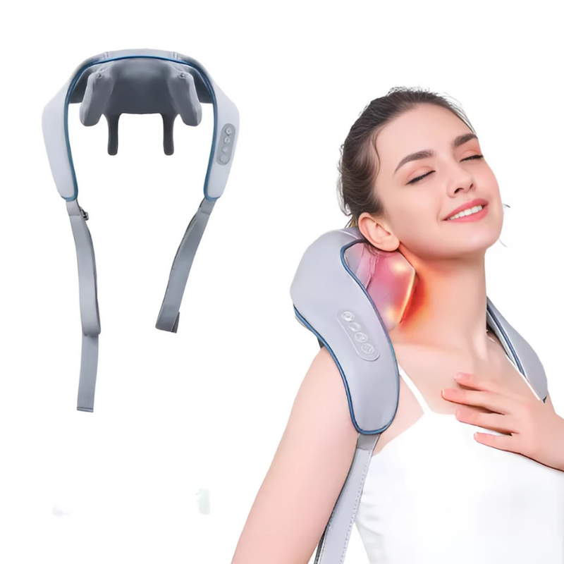 WellNack | Lugnande värmeavslappnande nack- och axelmassager
