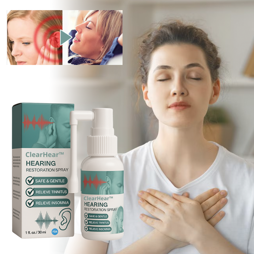 ClearHear™ | Bli av med 99 % av dina öronproblem – och återfå din hörsel på bara 5 dagar!