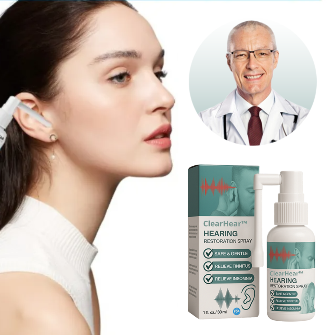 ClearHear™ | Bli av med 99 % av dina öronproblem – och återfå din hörsel på bara 5 dagar!