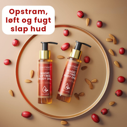 Magic™ Lifting Body Oil | Strama upp slapp hud och få djupt återfuktad hud på bara 14 dagar – utan kirurgi eller kemikalier
