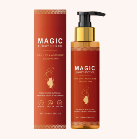 Magic™ Lifting Body Oil | Strama upp slapp hud och få djupt återfuktad hud på bara 14 dagar – utan kirurgi eller kemikalier