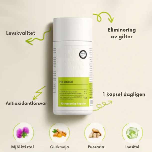 OxyEnergie™ - Kraftfulla kapslar för leverstöd