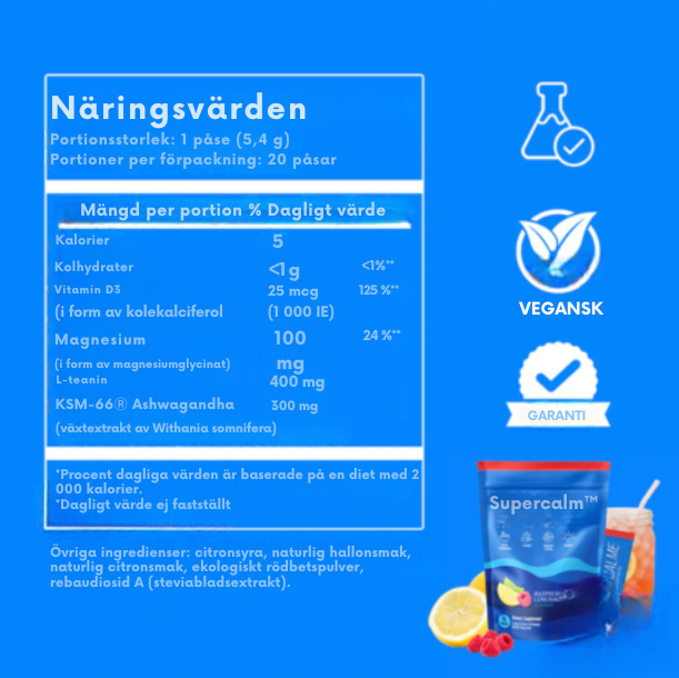 Supercalm™ | Lugnande dryck