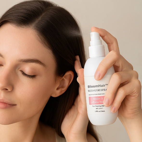 BloomHair™ | prayen för fylligare hår & återväxt
