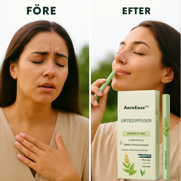 AeroEase™ – Naturligt, rent och giftfritt stöd