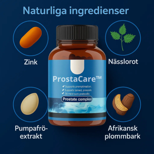 ProstaCare™ | Eliminera urinvägsproblem på bara 7 dagar!
