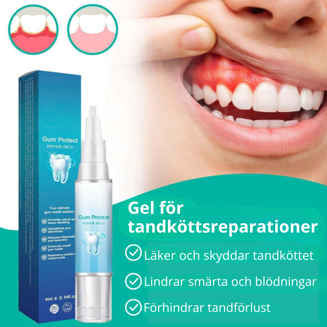 Dentiva™ - Teeth Repair Gel vitaliserar tandköttet och bleker tänderna inom den första veckan.