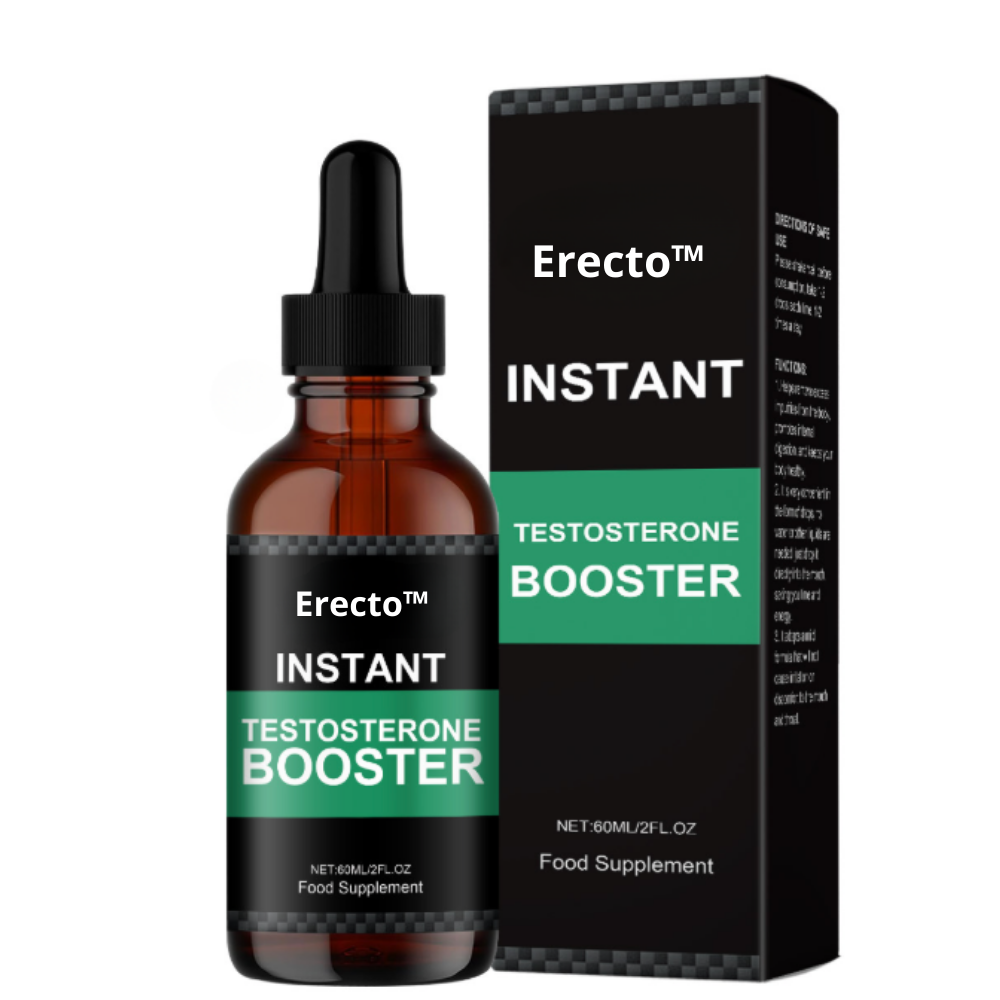 Erecto™ | potensdroppar 5 cm längre och hårdare penis på bara 5 minuter | diskret leverans