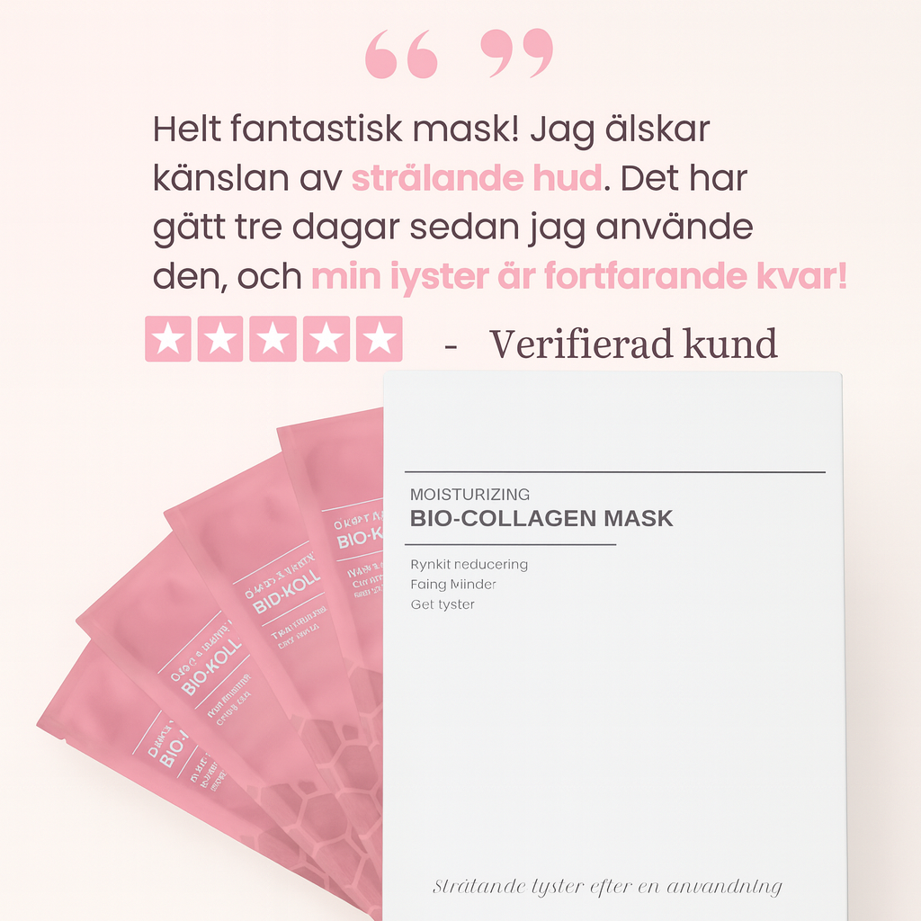 Ventuna Glow Collagen Mask – Djup återfuktning & omedelbara resultat