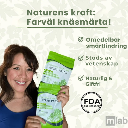 FlexKnee™ | Välj Naturlig, Varaktig Lindring