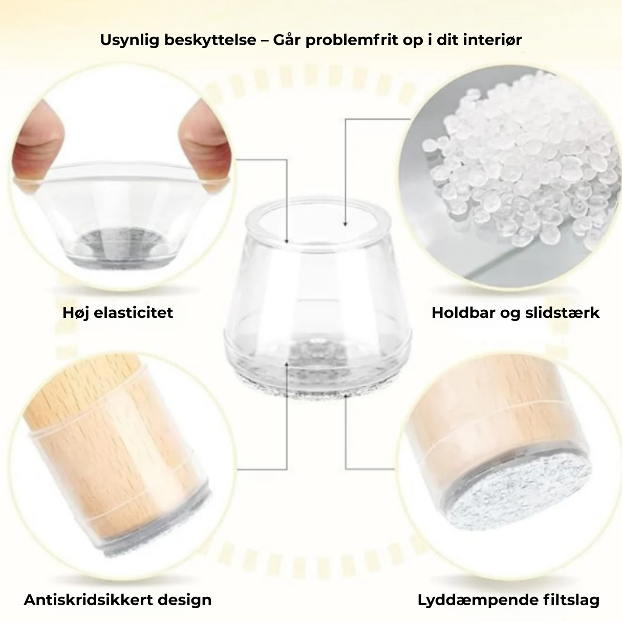 SilentPads™ - Den bedste lydisolerende beskyttelse til dit gulv!