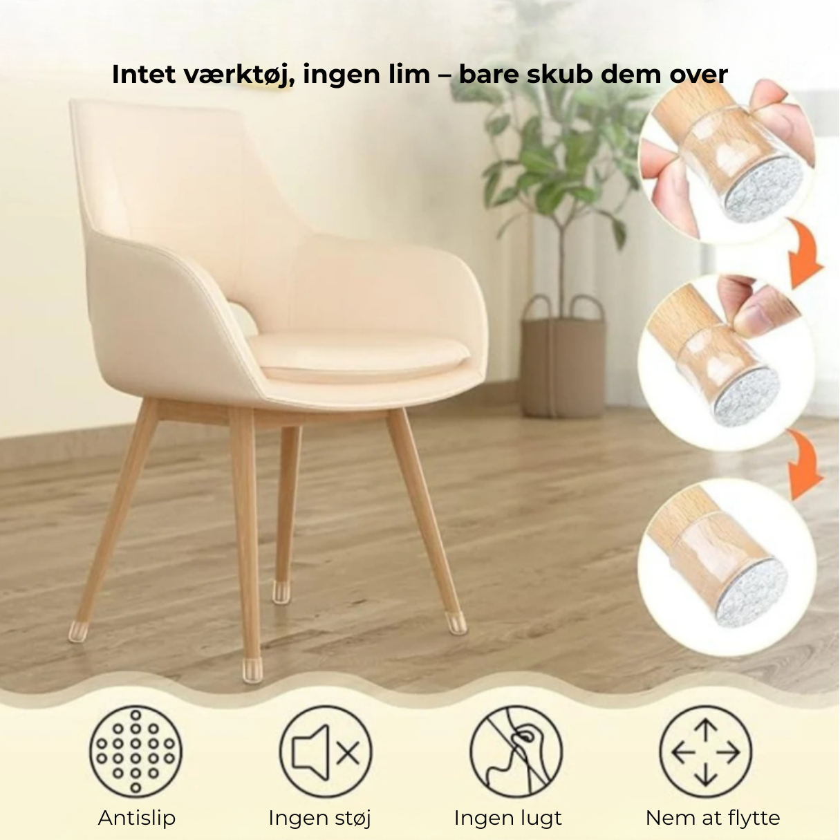 SilentPads™ - Den bedste lydisolerende beskyttelse til dit gulv!