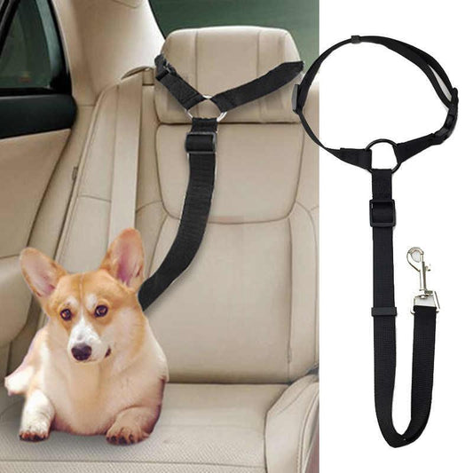 DoggyGuard™ CarLeash 1+1 GRATIS: Justerbar Sikkerhed Kæledyr Autostol Snor