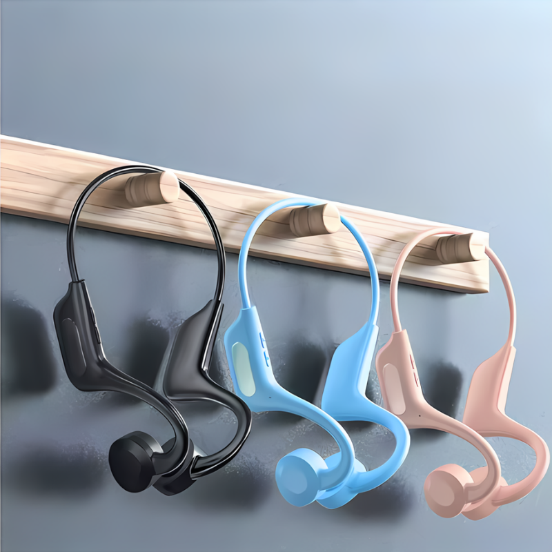 SoundFlex | Flexibla trådlösa hörlurar med benledning och utan öronsnäckor