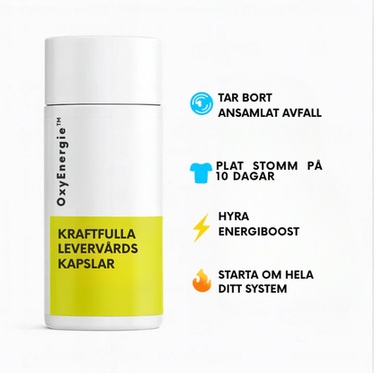 OxyEnergie™ - Kraftfulla kapslar för leverstöd