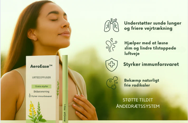 AeroEase™ – Naturligt, rent och giftfritt stöd