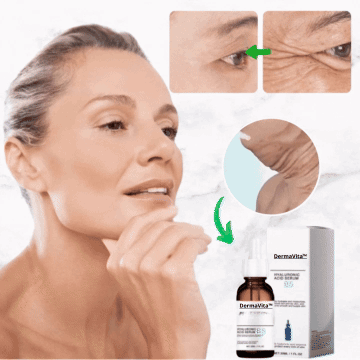 DermaVita™ | Tar bort rynkor och slapp hud på bara 15 timmar!