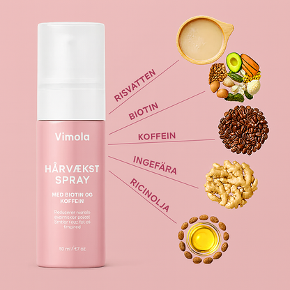 Vimola hårväxt spray